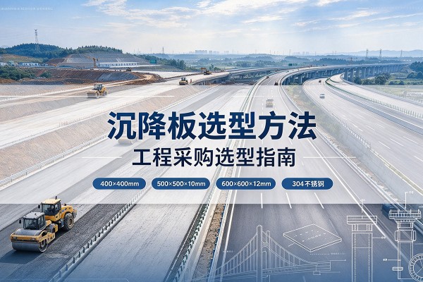 波密沉降板选择方法