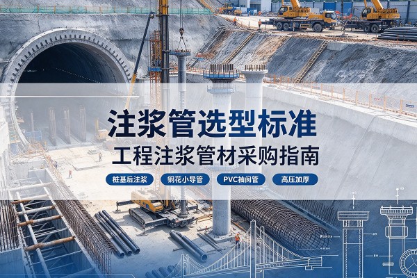 波密注浆管选型标准
