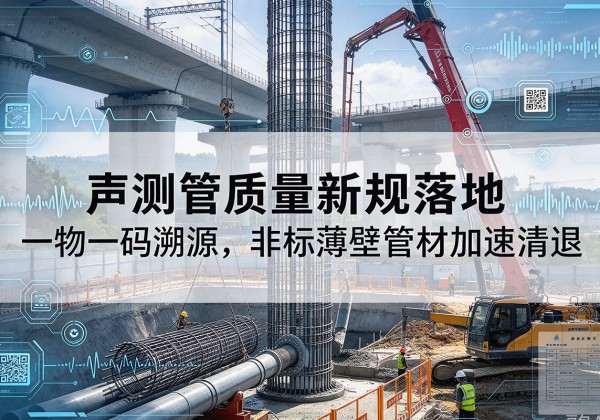 波密声测管质量新规落地，一物一码溯源，非标薄壁管材加速清退