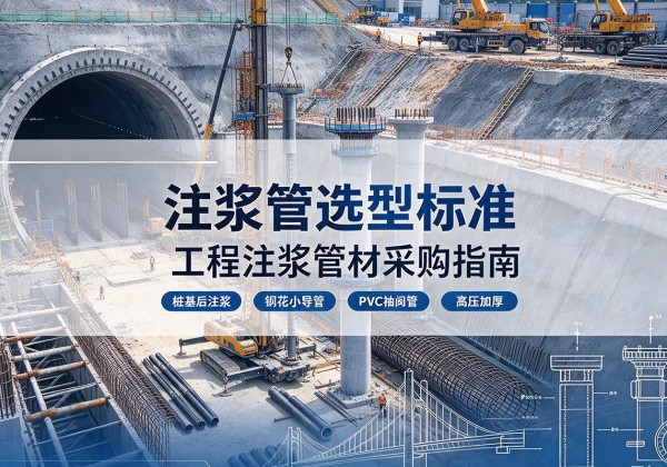 波密注浆管选型标准